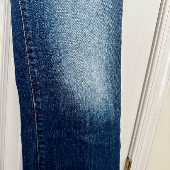 Levi's Dark Blue Flare Low Boot Cut 545 Jeans 6 Medium - Picture 2 of 11